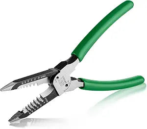 SK 8-Inch Multi-Use Wire Stripper, 4 in 1 Wire Stripping Tool