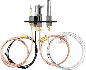 10002264 Natural Gas Pilot Assembly Γ SRV10002264 & 2103-010 Replacement for Majestic, Vermont Castings, Dutchwest Fireplaces and Stoves