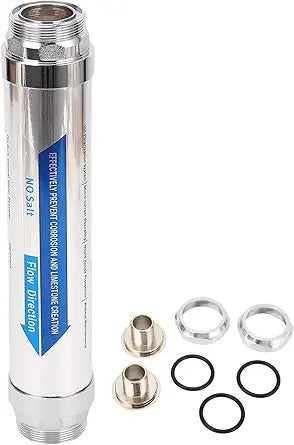 DN15/20 Stainless Steel Non-Salt Magnetic Water Softener for House Scale Prevention(1 2in DN15)