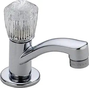 Delta Faucet 2302LF Classic, Basin Faucet, Chrome, 4.00 x 2.00 x 4.00 inches