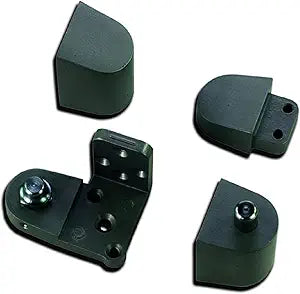 Pacific Doorware Pittco/PPG Style Aluminum Storefront Door Pivot Hinge Set (Duronotic Bronze, Right Hand)