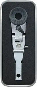 711L Flat End Flex Head EDC Ratchet Wrench - Screwdriver Accessory Compatible with Multitools' Flat Bit Adapters
