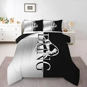Feelyou Boys Comforter Boxing Bedding Set Queen Size for Kids Teens Men