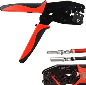 JRready Deutsch DTP Crimp Tool Open Barrel ACT-LY-12DTP - for Size12 25A High Current Stamped Contacts 12-14AWG, Deutsch Connector Off-Road Modification, Tractors & Agricultural Repair