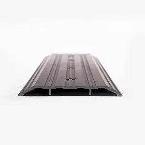 Aluminum Thresholds Extra Width 5"-6"-7"-8" Inch - Residential/Commercial use. Saddle/Handicap Easy Installing and Accessible/Fireproof Rated high-Quality (6"x48")