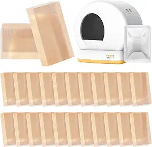 24 Pcs Cat Litter Deodorizer Compatible with Meowant MW-SC01/MW-SC02/MW-SC03/ MW-SC09 Self-Cleaning Cat Litter Box, Cat Toilet Odor Control Deodorant Gel