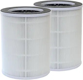 PUREBURG P100-RF Replacement Filters Compatible with Welov P100 P100 Pro Air Purifier,2-Pack H13 HEPA 4-Stage Filtration (Does not fit P200/P200S)