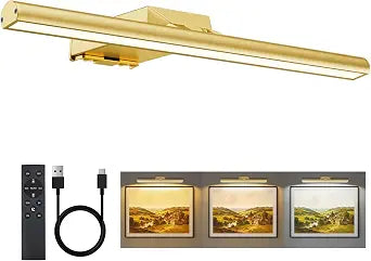 16" Picture Lights for Wall - 10000mAh Rechargeable Art Light