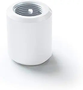 Ceiling Fan Downrod Coupler in Matte White for Modern Forms Smart Fans