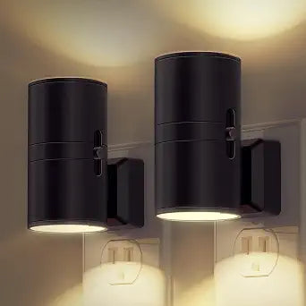 L LOHAS LED Night Light Plug in, Night Lights Plug into Wall, Soft White