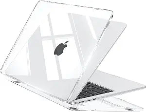 EooCoo Case for MacBook Air 13 inch M5/M4/M3/M2 2026-2022, Crystal Clear