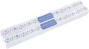 ESSENTIAL 500 Pcs Printed Toilet Seat Band 16-1/2"" Long x 1-1/2"" Wide