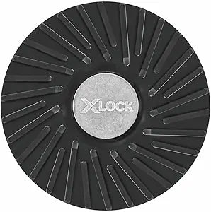 Bosch MGX0600 6 In. X-LOCK Backing Pad with X-LOCK Clip - Medium Hardness