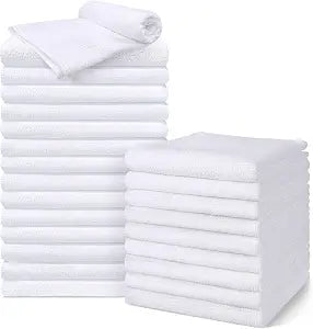 UNIMADE Salon Towels 24 Pack, Super Soft Microfiber Hand Towel