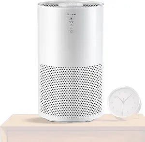 IRIS USA WOOZOO True HEPA Air Purifier, H13 3-in-1 filter removes 99.97% of particles, pet hair, smoke, and odors, covers up to 648 ft┬▓, 46W Energy Star motor, ideal for bedrooms and allergies
