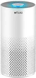 Afloia Air Purifiers for Home Bedroom Large Room Up to 1076 Ft┬▓, 3-Stage Filter Cleaner Odor Eliminator, Remove Pets Dust Dander Hair Allergy Mold Pollen Smoke Smell, Quiet 22 dB, 7 Colors Night Light