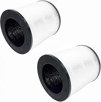 C10 C8 Replacement Filter Compatible with Mooka C10,Hisense KJ120 For Azeus C8 for Roto Air Purifier APF-C9,H13 4-Stage Filtration High-efficiency Activated carbon Filter(2-Pack)