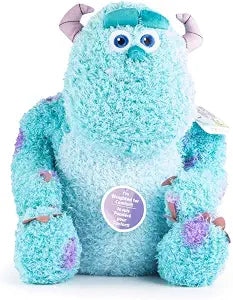 Jay Franco Weighted Disney Plush Pillow Buddy - 2.5 lbs Soft Plushie Stuffed Pillow, 12.5 Inches, Blue - Sully