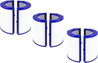 Nispira TP06 HP06 Replacement Filter for Dyson 360 Combi Glass HEPA Carbon Air Purifier 2-in-1 PH02 PH01 PH03 PH04 HP07 TP07 HP09 TP09, Part #970341-01, 3 Packs