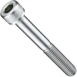 Socket Head Cap Screw, 5/8-11 x 2 3/4", Stainless Steel 18-8, Hex Socket (Quantity: 25) Coarse Thread, 5/8 inch Hexagonal Allen Bolt, Length: 2 3/4 inch, Partial Thread