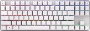 Cherry MX 8.2 TKL Wireless, Tenkeyless Mechanical Gaming Keyboard, Bluetooth, 2.4 GHz & Wired Mode, incl. Metal Case for Safe Transport, MX RED Switches, White