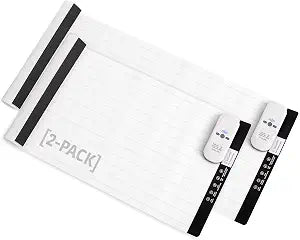 SVD.PET 2-Pack Pet Training Mat with Tester, Shock Pad for Dogs Cats, Electronic Repellent mat for Indoor, 3 Training Modes, 5 Levels, Pet Safe Mode (White controler 60" X 12")