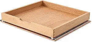 Pull Out Cabinet Drawers - 6x2 Size Options (12-23'W,18-21'D), Pre-Assembled with Soft Close Slides, Solid Beechwood, Easy Installation (23'W x 21'D)
