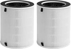 2-Pack Max/Mage/Mage Pro Replacement Filter Compatible with MAX/MAGE/MAGE PRO Purifiers and Sans/Air-Honati/Compass Home Smart/Taylor Swoden/Cuckoo CAC-J1510FW/Rosewill RHAP-20001, 20002