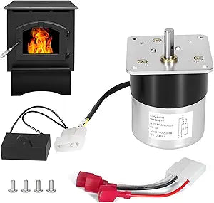 SRV7000-670 Auger Feed Motor, Fit for Pelpro PP70, PP130, PP150, PP60, PPC90, TSC90 & ΓPleasant Hearth PH35PS Pellet Stove - Replace 2RPM ΓSynchronous Heatilator Feed Motor 120V 60Hz