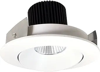 Nora Lighting NIO-4RC30XMPW/10 Nora Lighting NIO-4RC30X/10 Iolite 4" LED Adjustable Recessed Trim - 3000K - 1000 Lumens - Cone Reflector