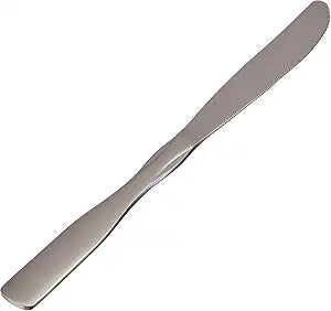 Winco 12-Piece Houston Dinner Knife Set, 18-0 Stainless Steel,Silver