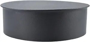 lrnyso Metal Flue Cover Cap,Indoor Chimney Pipe Cap, Round Chimney Stove Pipe Plug,Stove Pipe Cap BM0029 6 inch Fireplace Chimney Pipe 28Gauge