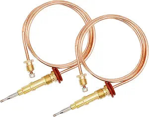 Heatilator Heat-N-Glo 446-511 Thermocouple 27" Replace for Robertshaw Direct Vent Fireplace and Stove (2/Pack)