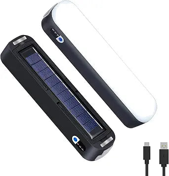 Rechargeable LED Magnetic Light Bar 5500mAh,6500K Daylight Portable Emergency Work Lighting for Home Power Outages,Camping,Automotive Repairs,Under Hood & Workshop(1 Pack)