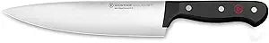 WSTHOF 8" Gourmet Chef's Knife, Black
