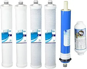 IPW Industries, Inc. - AC-30 Compatible Reverse Osmosis Replacement Water Filters - Carbon Block, Sediment, Inline Water Filter Cartridge & Membrane