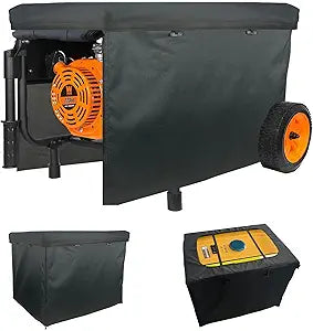 Generator Covers While Running,Outdoor Generator Tent Running Cover,Waterproof Portable Generator Enclosure, 32 "Lx24" Wx24 "H Generator Shelter Tent for Most 5000-10000w Framed Generators