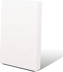 3 inch 38" Lx24 W Mini Mattresses, Pure White Water-Resisitant Breathable Detachable Washable Soft Cover & High Density Firm Support Foam, Indoor & Outdoor Use