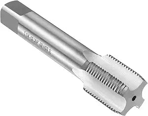 uxcell Hand Plug Tap 1"-1/4-12 UNF 2B Left Hand Thread Plug Style Taps Straight Flute Screw Tapping Threading Tool High Speed Steel HSS6542