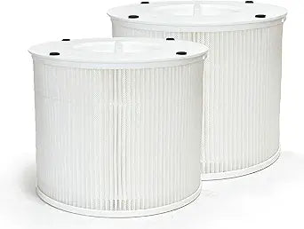 Nispira 12020 Filter Replacement for Clorox Air Purifier 11020 11021 2-In-1 True HEPA 2 Packs