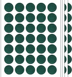 550PCS 18650 Lithium Battery Insulator Rings, Green