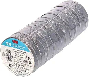 Install Bay 3M165-10 3M Temflex 3/4-Inch Economy Vinyl Electrical Tape 165, 60 Feet (10 Pack)