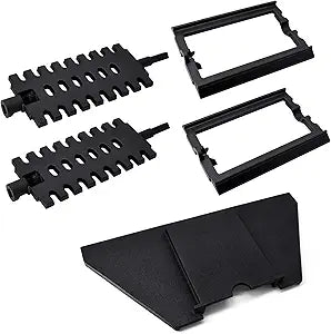 Criditpid 40256 & 40257 Shaker Grate Frame & 40258 Cast Iron Front or Rear Liner Kit for US Stove Hot Blast 1300, 1500, 1537G, 1537M, 1557M, Vogelzang Norseman 1500, 2500 Wood Coal Furnaces.