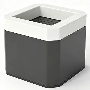 Bed Risers 3 Inch, 4pack Black Square Furniture Risers for 1100lbs