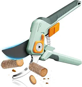 PrunePro 8.2" Pruning Shears Ultra Sharp Lightweight Bypass Plant Clippers