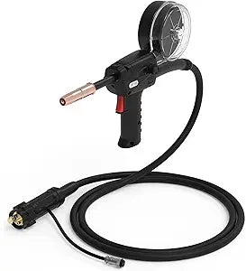 YESWELDER Spool Gun, 150A 10 FT Cable, Euro Connection Fits YESWELDER MIG-205DS (PRO)/MIG-185DS PRO Welder, Fits Tweco Welding Torch Head