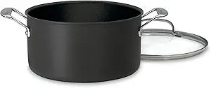 Cuisinart Chef's Classic 6-Quart PURELYCERAMIC Nonstick PFAS Free Hard-Anodized, Stockpot with Cover, 644C-24
