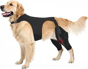 Dog Knee Brace Rear Leg Support for Dogs with Osteoarthritis, Luxating Patella,Hip Dysplasia & ACL CCL,L&3