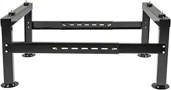 WeCooper Mini Split Ground Stand for 9000-60000BTU, Heavy-Duty Condenser Stand, Mini Split AC Bracket for Ductless Air Conditioners Heat Pump System