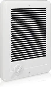 CSC151TW Electric Wall Heater (Model: CSC151TW, Part: 67509) - 5120 BTU, 120V, Built-in Thermostat, Ultra-Quiet, White for Medium Rooms